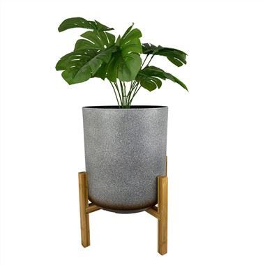 Округла садилица са постољем